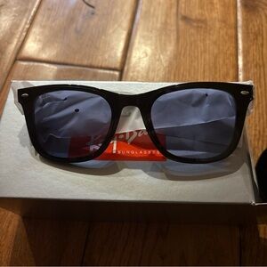 Ray-Ban Black and Blue Sunglasses